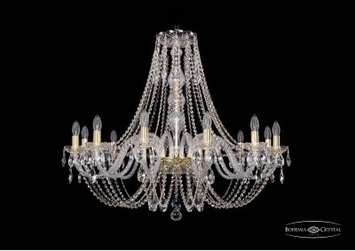 Люстра хрустальная Bohemia Ivele 1406/12/360/h-90/G Люстра хрустальная Bohemia Ivele 1406/12/360/h-90/G