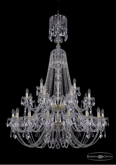 Люстра хрустальная Bohemia Ivele 1406/16+8+4/400/XL-162/2d/G Люстра хрустальная Bohemia Ivele 1406/16+8+4/400/XL-162/2d/G