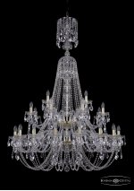 Люстра хрустальная Bohemia Ivele 1406/16+8+4/400/XL-162/2d/G
