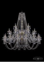 Люстра хрустальная Bohemia Ivele 1406/16+8+4/460/2d/G
