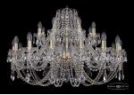Люстра хрустальная Bohemia Ivele 1406/16+8/360/G