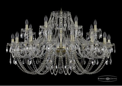 Люстра хрустальная Bohemia Ivele 1406/16+8/400/G Люстра хрустальная Bohemia Ivele 1406/16+8/400/G