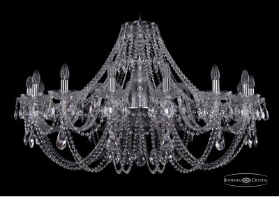 Люстра хрустальная Bohemia Ivele 1406/16/400/Ni Люстра хрустальная Bohemia Ivele 1406/16/400/Ni