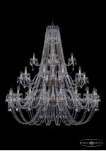 Люстра хрустальная Bohemia Ivele 1406/20+10+5/530/3d/G