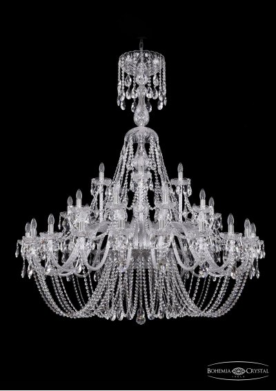 Люстра хрустальная Bohemia Ivele 1406/20+10+5/530/XL-170/Ni Люстра хрустальная Bohemia Ivele 1406/20+10+5/530/XL-170/Ni