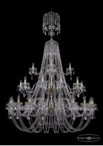 Люстра хрустальная Bohemia Ivele 1406/20+10+5/530/XL-204/3d/G