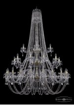 Люстра хрустальная Bohemia Ivele 1406/20+10+5/530/h-204/3d/G
