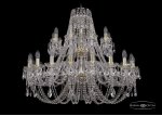 Люстра хрустальная Bohemia Ivele 1406/20+10/360/2d/G