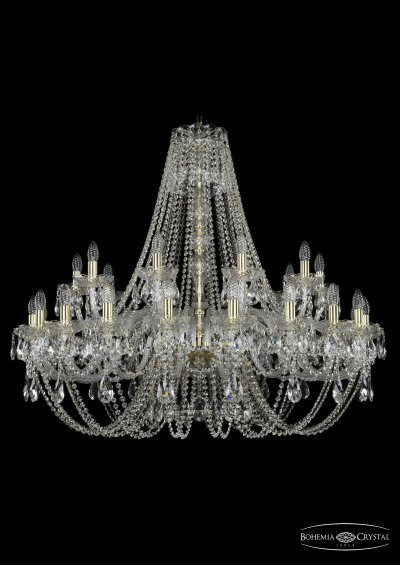 Люстра хрустальная Bohemia Ivele 1406/20+10/400/h-101/G