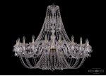 Люстра хрустальная большая Bohemia Ivele 1406/20/530-125/G