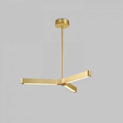 Подвесная люстра CROSS A Золото ImperiumLoft 140622-26
