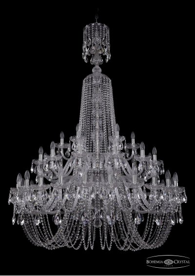 Большая Люстра хрустальная Bohemia Ivele 1406/24+12+6/460/XL-177/2d/Ni Большая Люстра хрустальная Bohemia Ivele 1406/24+12+6/460/XL-177/2d/Ni