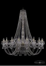 Люстра хрустальная Bohemia Ivele 1406/24/530/h-160/G