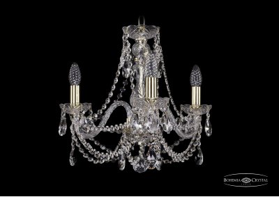 Люстра хрустальная Bohemia Ivele 1406/3/160/G Люстра хрустальная Bohemia Ivele 1406/3/160/G