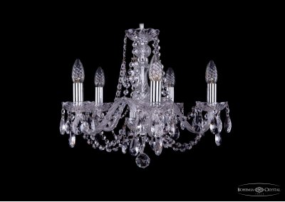 Люстра хрустальная Bohemia Ivele 1406/5/160/Ni