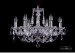 Люстра хрустальная Bohemia Ivele 1406/6/195/Ni/Leafs
