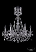 Люстра хрустальная Bohemia Ivele 1406/6/195/XL-64/Ni