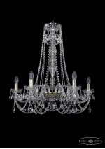 Люстра хрустальная Bohemia Ivele 1406/6/240/h-75/G