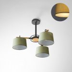 Потолочная люстра на штанге EVEN 3 Green ImperiumLoft 140665-26