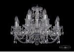 Люстра хрустальная Bohemia Ivele 1406/8+4/195/Ni