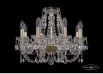 Люстра хрустальная Bohemia Ivele 1406/8/160/G