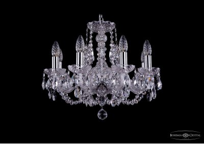 Люстра хрустальная Bohemia Ivele 1406/8/160/Ni Люстра хрустальная Bohemia Ivele 1406/8/160/Ni