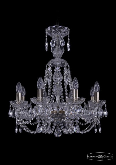 Люстра хрустальная Bohemia Ivele 1406/8/195/XL-64/Pa