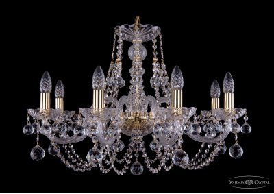 Люстра хрустальная Bohemia Ivele 1406/8/240/G/Balls