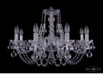 Люстра хрустальная Bohemia Ivele 1406/8/240/Ni/Balls