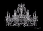 Люстра хрустальная Bohemia Ivele 1406/8/240/Ni