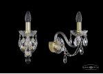 Светильник настенный бра Bohemia Ivele 1406B/1/160/G