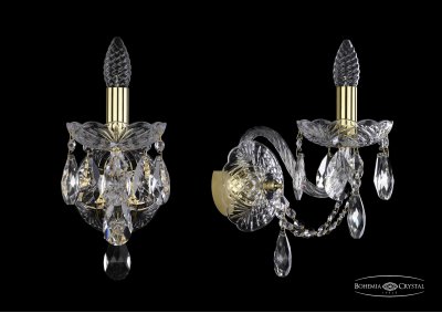 Светильник настенный бра Bohemia Ivele 1406B/1/160/XL/G Светильник настенный бра Bohemia Ivele 1406B/1/160/XL/G