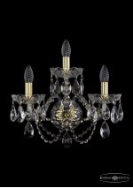 Светильник настенный бра Bohemia Ivele 1406B/2+1/160/XL/G