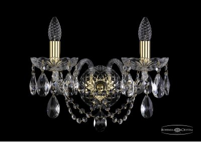 Светильник настенный бра Bohemia Ivele 1406B/2/160/XL/G Светильник настенный бра Bohemia Ivele 1406B/2/160/XL/G