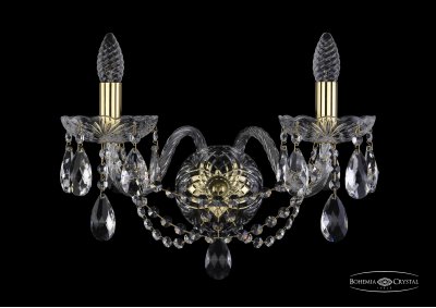 Светильник настенный бра Bohemia Ivele 1406B/2/195/XL/G Светильник настенный бра Bohemia Ivele 1406B/2/195/XL/G