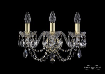 Светильник настенный бра Bohemia Ivele 1406B/3/160/G Светильник настенный бра Bohemia Ivele 1406B/3/160/G