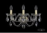 Светильник настенный бра Bohemia Ivele 1406B/3/160/XL/G