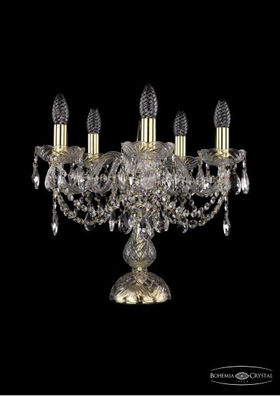 Настольная лампа Bohemia Ivele 1406L/5/141-39/G