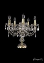 Настольная лампа Bohemia Ivele 1406L/5/141-39/G