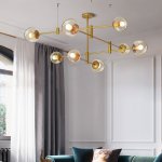 Подвесная люстра GAP золото ImperiumLoft 140725-26