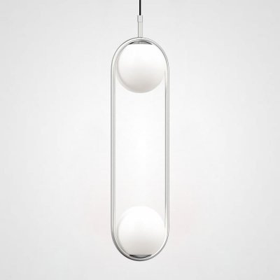 Подвесной светильник HOOP DUO Хром ImperiumLoft 140757-26 Подвесной светильник HOOP DUO Хром ImperiumLoft 140757-26