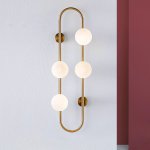 Настенное бра HOOP WALL H77 Gold ImperiumLoft 140761-26
