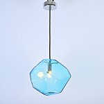Подвесной светильник Color Ice Cube Pendant JEVIO 1 Голубой ImperiumLoft 140781-26