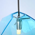 Подвесной светильник Color Ice Cube Pendant JEVIO 1 Голубой ImperiumLoft 140781-26
