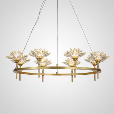 Подвесная люстра LOTOS D80 8 lamps ImperiumLoft 140837-26