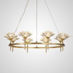 Подвесная люстра LOTOS D80 8 lamps ImperiumLoft 140837-26