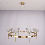 Подвесная люстра LOTOS D80 8 lamps ImperiumLoft 140837-26