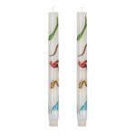 Свеча Stern Snakes White set of 2