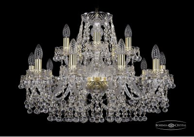 Люстра хрустальная Bohemia Ivele 1409/10+5/240/G
