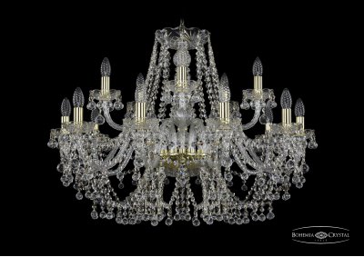 Люстра хрустальная Bohemia Ivele 1409/10+5/300/G